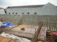 balokan sedang dirangkai