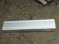 ini yg namanya besi rangka C zincalum tebal 0,75 mm